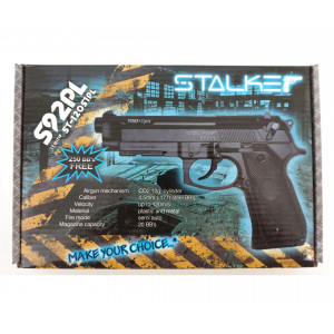 Пневматический пистолет Stalker S92PL (Beretta) Пневматический пистолет Stalker S92PL (Beretta)